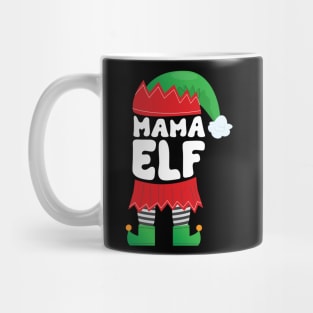 Mama Elf Christmas Mug